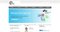 Desktop Screenshot of macklab.org